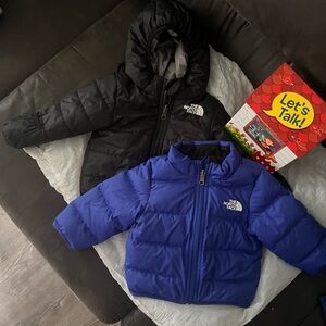 The North Face Black and Blue Kids' Puffer Jackets !